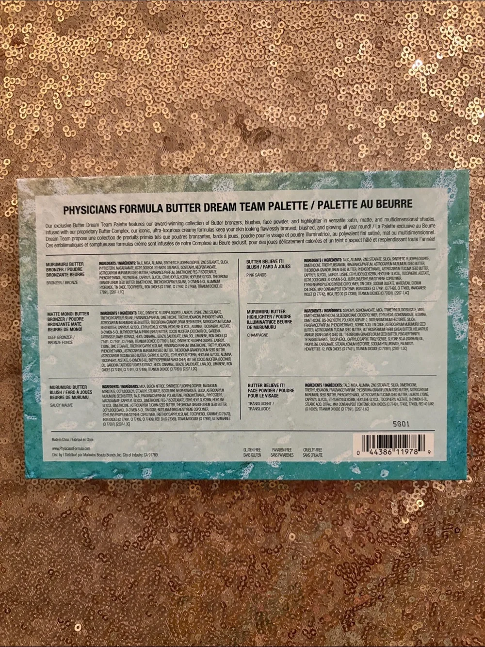NWT Physician’s Formula Butter Dream Team Face Palette Vacay Mode 6 sealed prod.